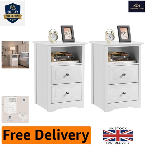 Compact modern bedside tables - modern,