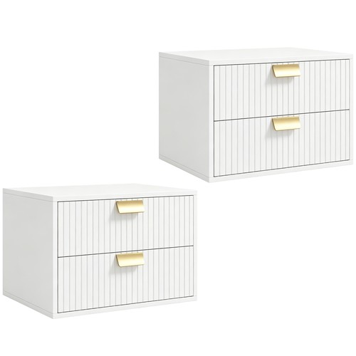 Modern floating nightstands - floating,