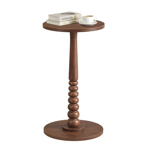 Round side table with - round,