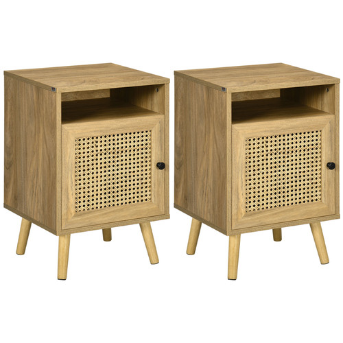 Set rattan bedside - of, 2