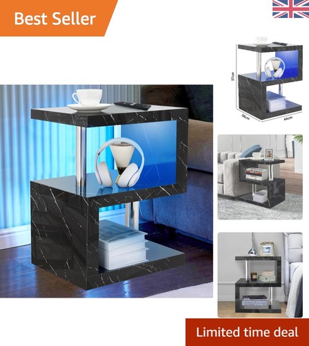 Modern high gloss bedside - modern,