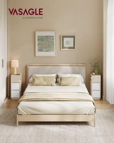 Vasagle set slim bedside - vasagle, 2