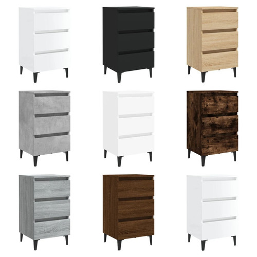Bedside table with drawers - with,