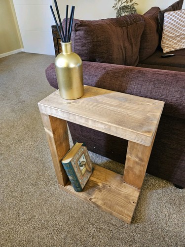 Side table made from - made, solid