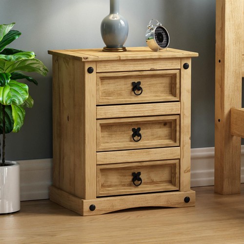 Corona drawer bedside chest - corona,