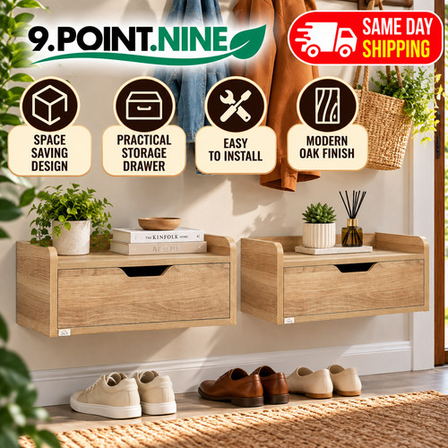 Floating nightstand set 2 - floating,