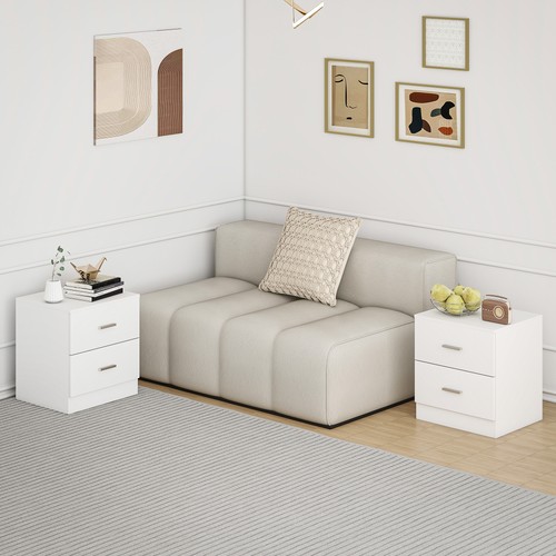 Set modern bedside tables - modern,