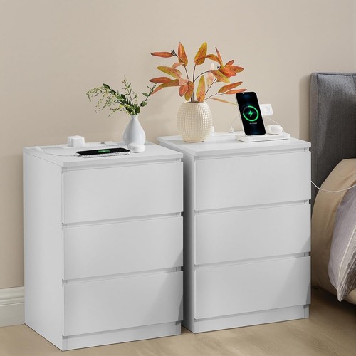 Vasagle bedside tables with - vasagle,
