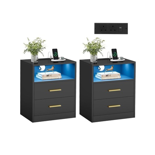 Set bedside tables with - set, of