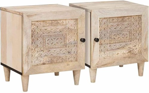 Bedside cabinet tables 2 - bedside,