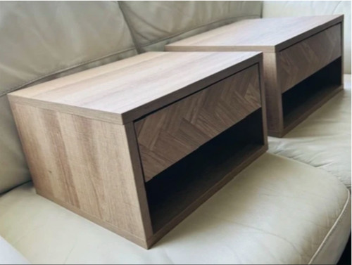 Floating bedside tables set - floating,